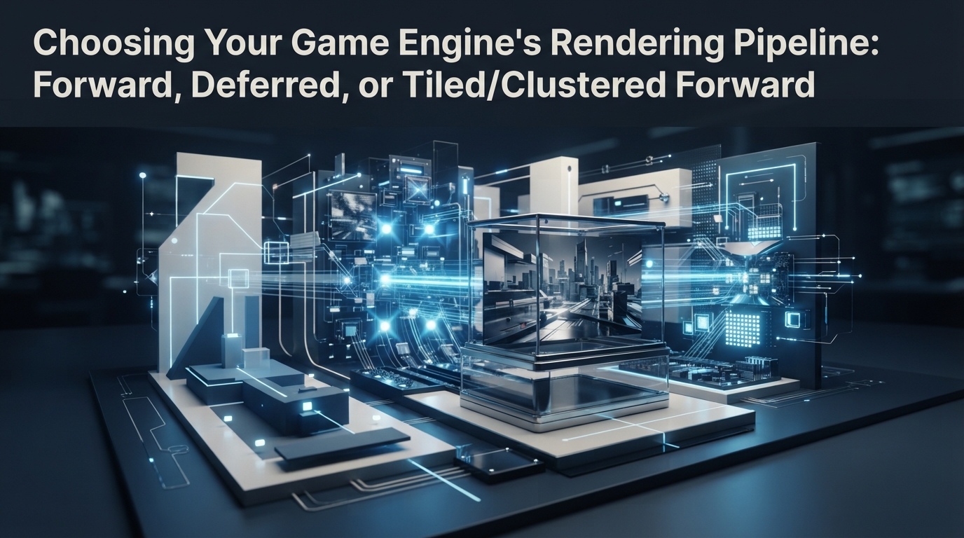 Editorial illustration for Choosing Your Game Engine's Rendering Pipeline: Forward, Deferred, or Tiled/Clustered Forward