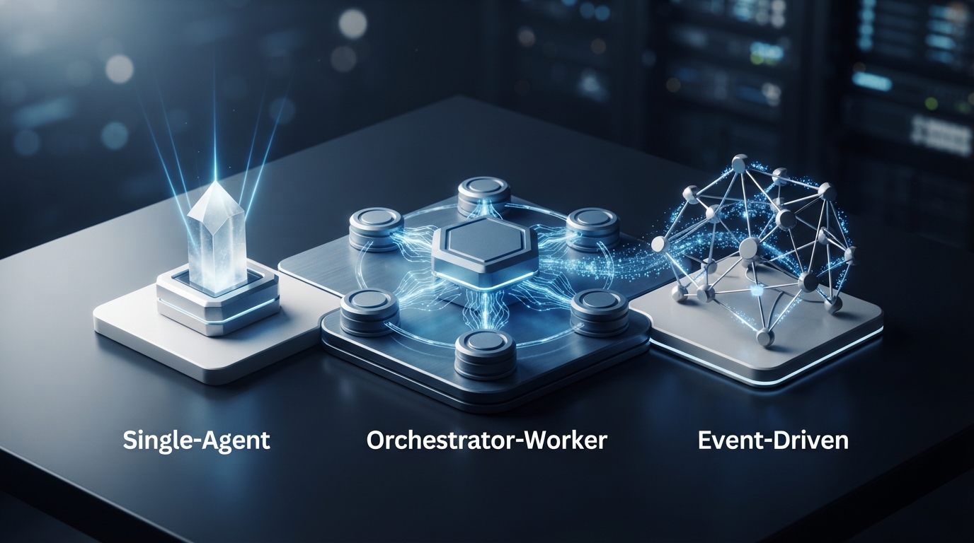 Editorial illustration for Comparing AI Agent Architectural Patterns for SaaS Platforms