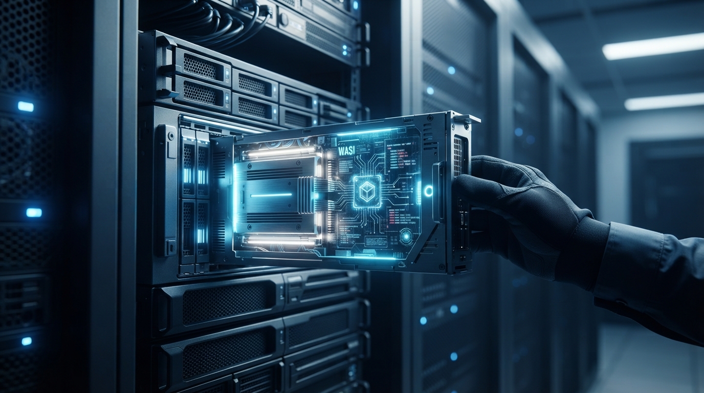 Editorial illustration for Integrating WebAssembly Modules for Secure, Portable Server-Side Execution